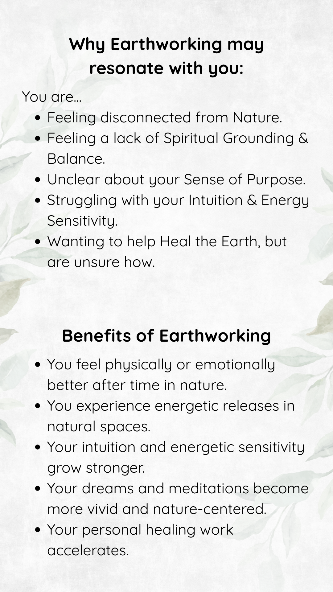 EW - resonate & benefits